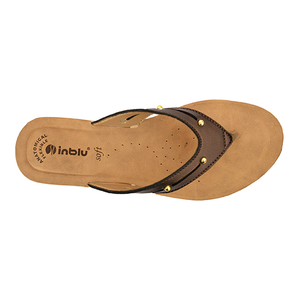 Inblu Women Slippers #BMP1 - BRONZE