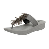 Inblu Women Slipper #CR37 - GUN METAL