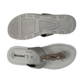 Inblu Women Slipper #CR37 - GUN METAL
