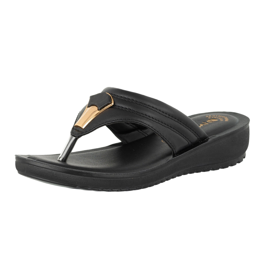 Inblu Women Slipper MF32 BLACK The Condor Trendz Store