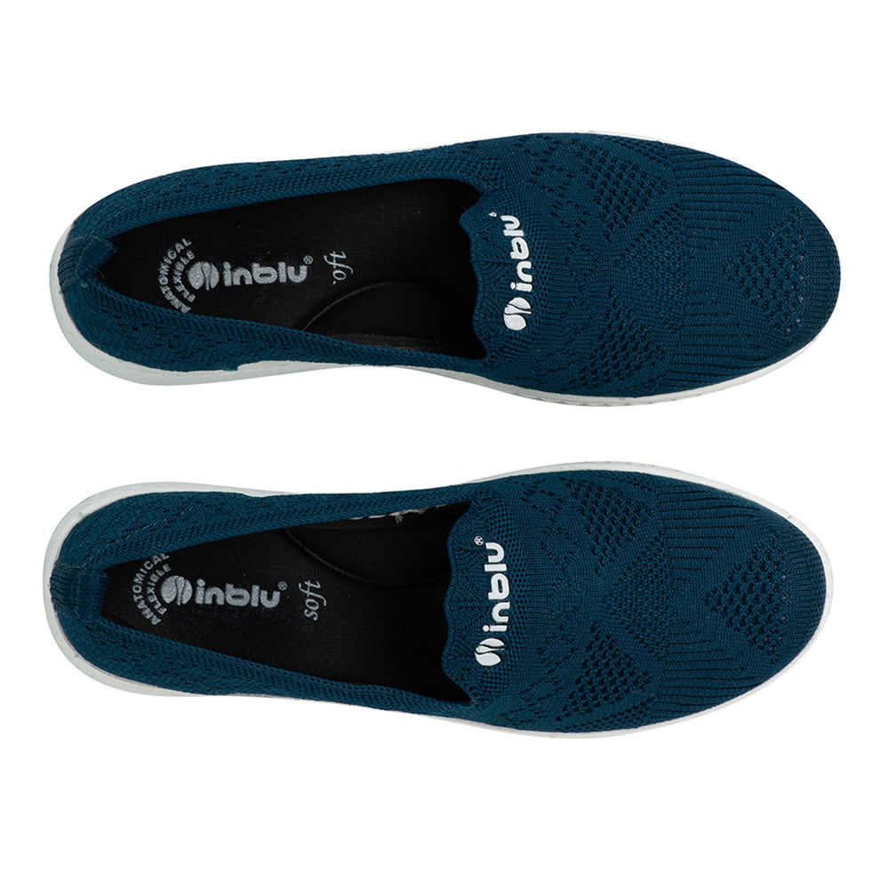 Inblu Women Belly Shoes #WG08 - TEAL BLUE