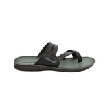 Aerowalk Men Slippers #HR58 - BLACK