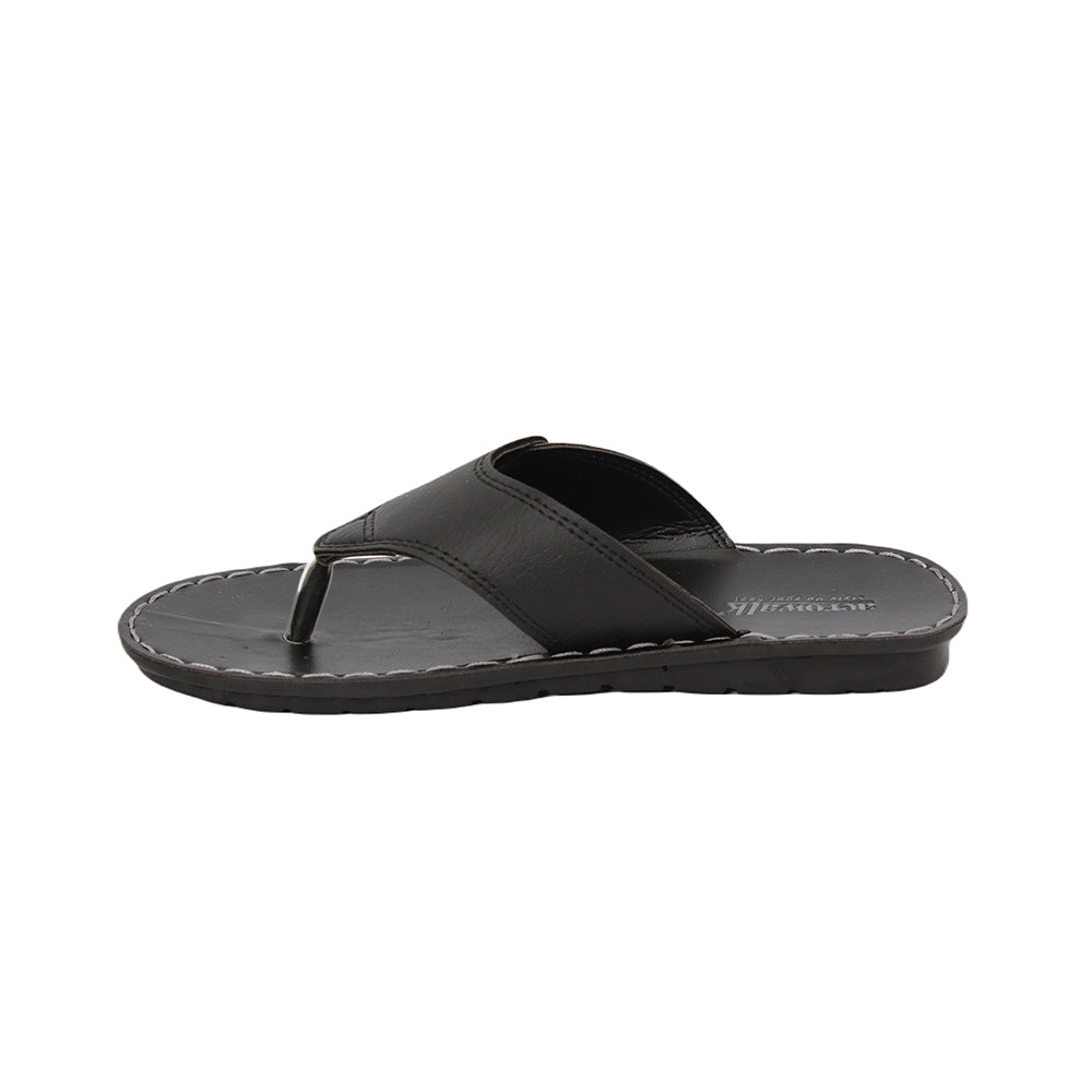 Aerowalk Men Slippers #KT46 - BLACK