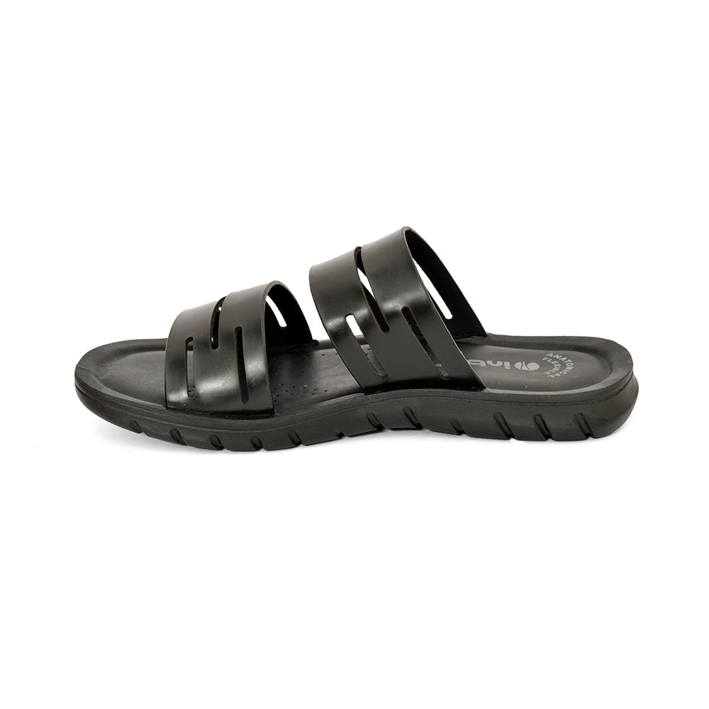 Inblu Men Slippers #MM04 - BLACK