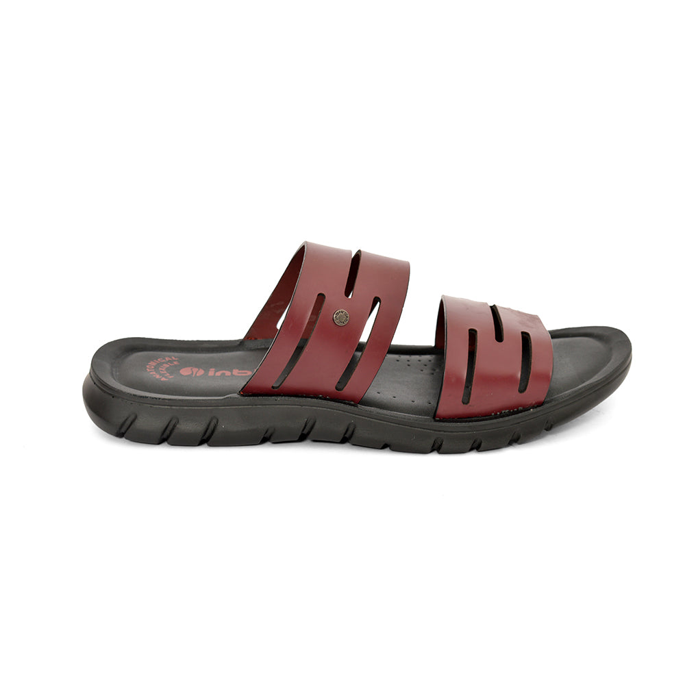 Inblu Men Slippers #MM04 - MAROON
