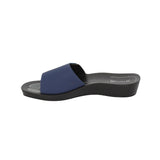 Aerowalk Women Slippers #0440 - BLUE & BLACK