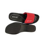 Aerowalk Women Slippers #0440 - RED & BLUE