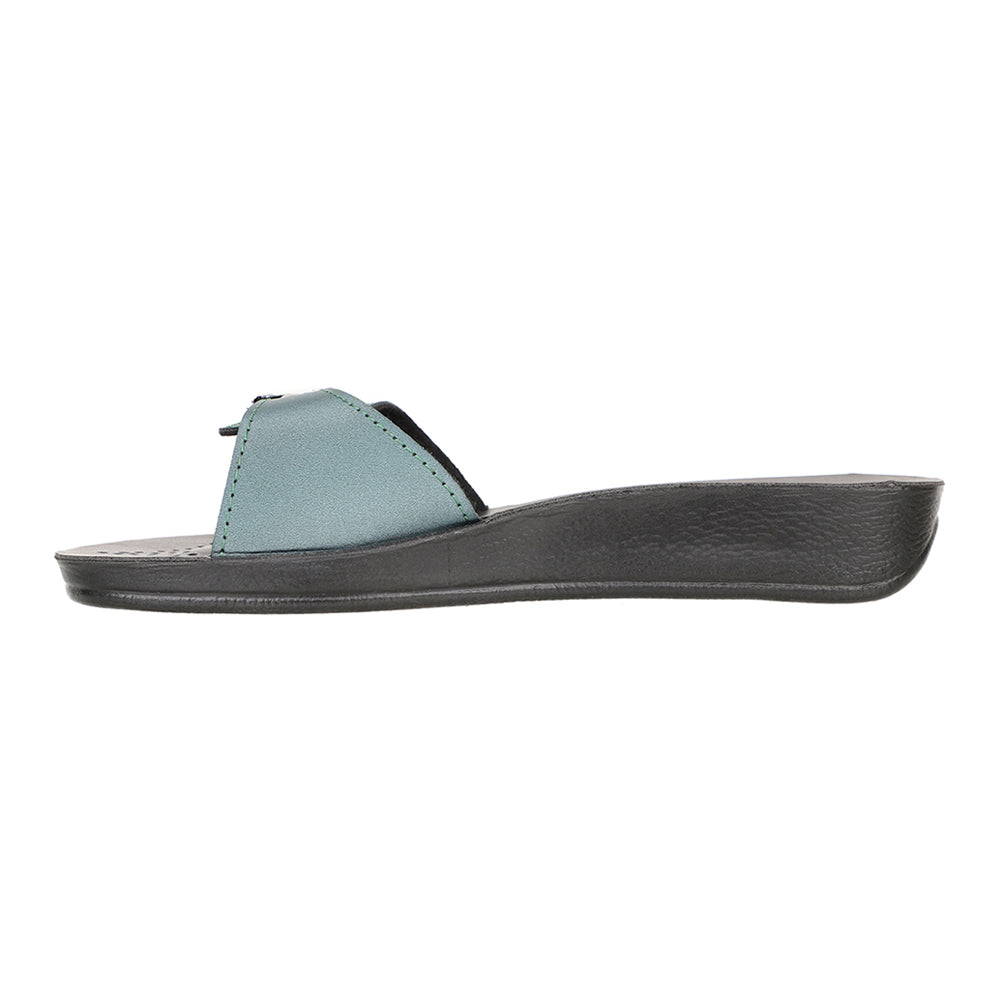 CHIPS Women Slipper #0702 - BOTTLE GREEN