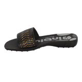 Inblu Women Slipper #38E1 - BLACK