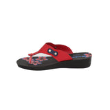 Inblu Women Slipper #91J3 - RED & BLUE