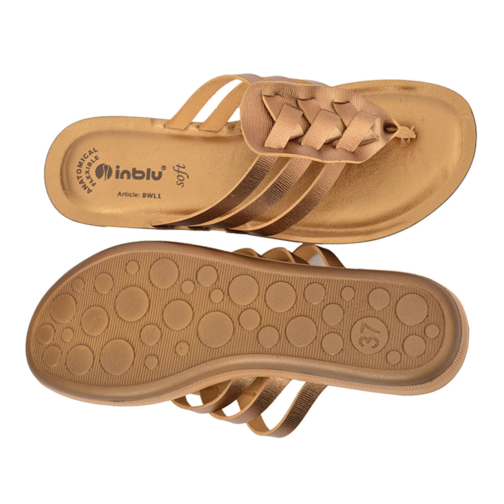 Inblu Women Slippers #BWL1 - COPPER