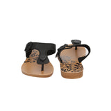 Aerowalk Women Slippers #IRD7 - BLACK