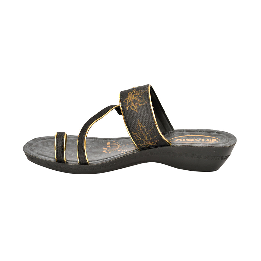 Inblu Women Slippers #SPCE - BLACK