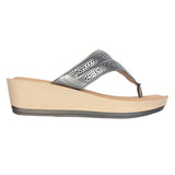 Inblu Women Slipper #JF15 - GUN METAL