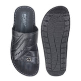 Chips Men Slipper #KT30 - BLACK