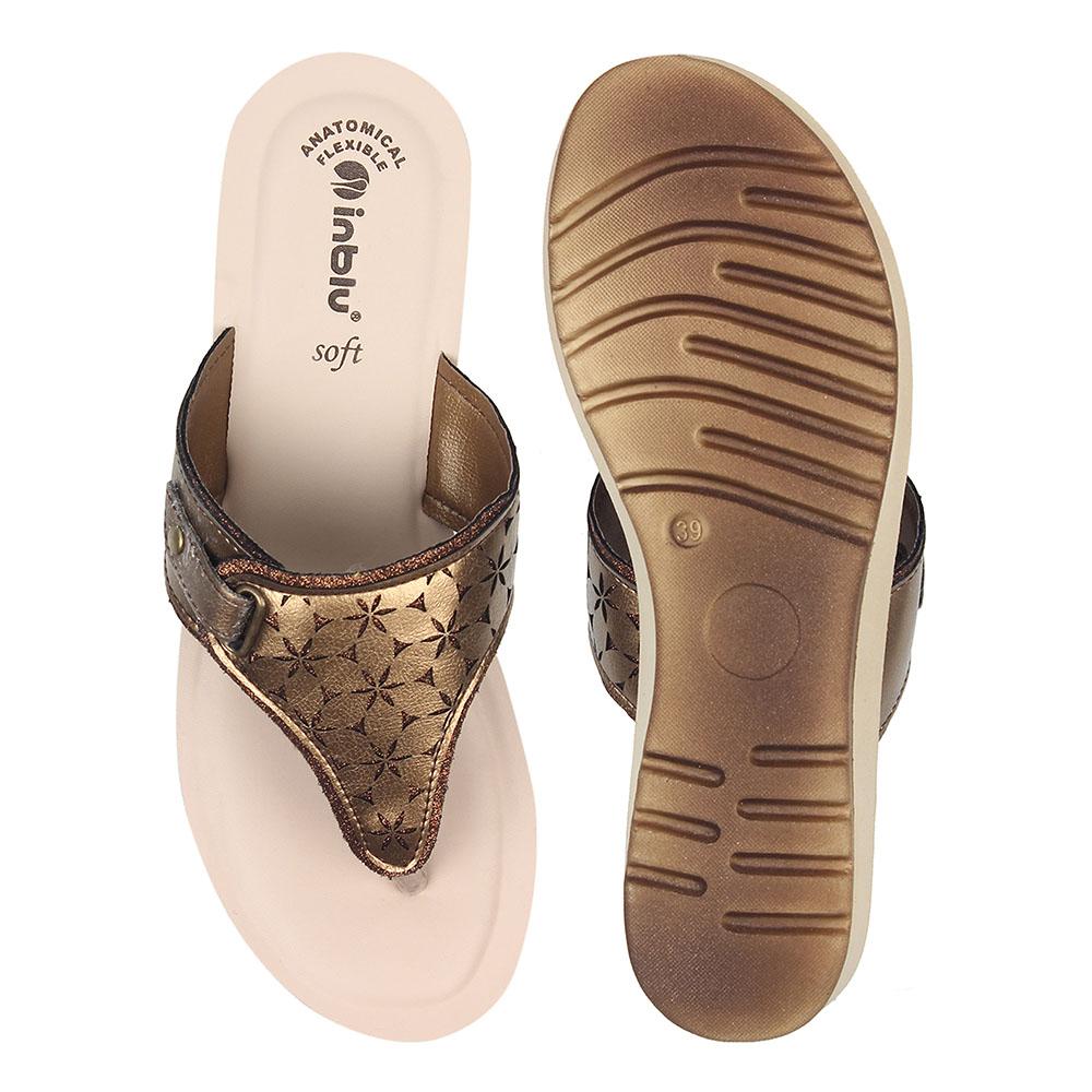 Inblu Women Slipper #LF01 - BROWN
