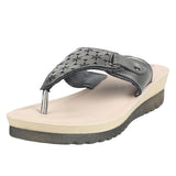 Inblu Women Slipper #LF01 - GUN METAL