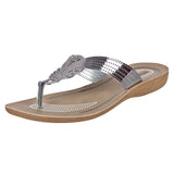 Aerowalk Women Slipper #NB05 - GUN METAL
