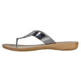 Aerowalk Women Slipper #NB05 - GUN METAL