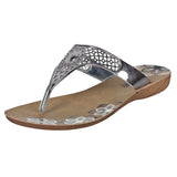 Aerowalk Women Slipper #NB06 - GUN METAL