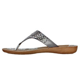 Aerowalk Women Slipper #NB06 - GUN METAL