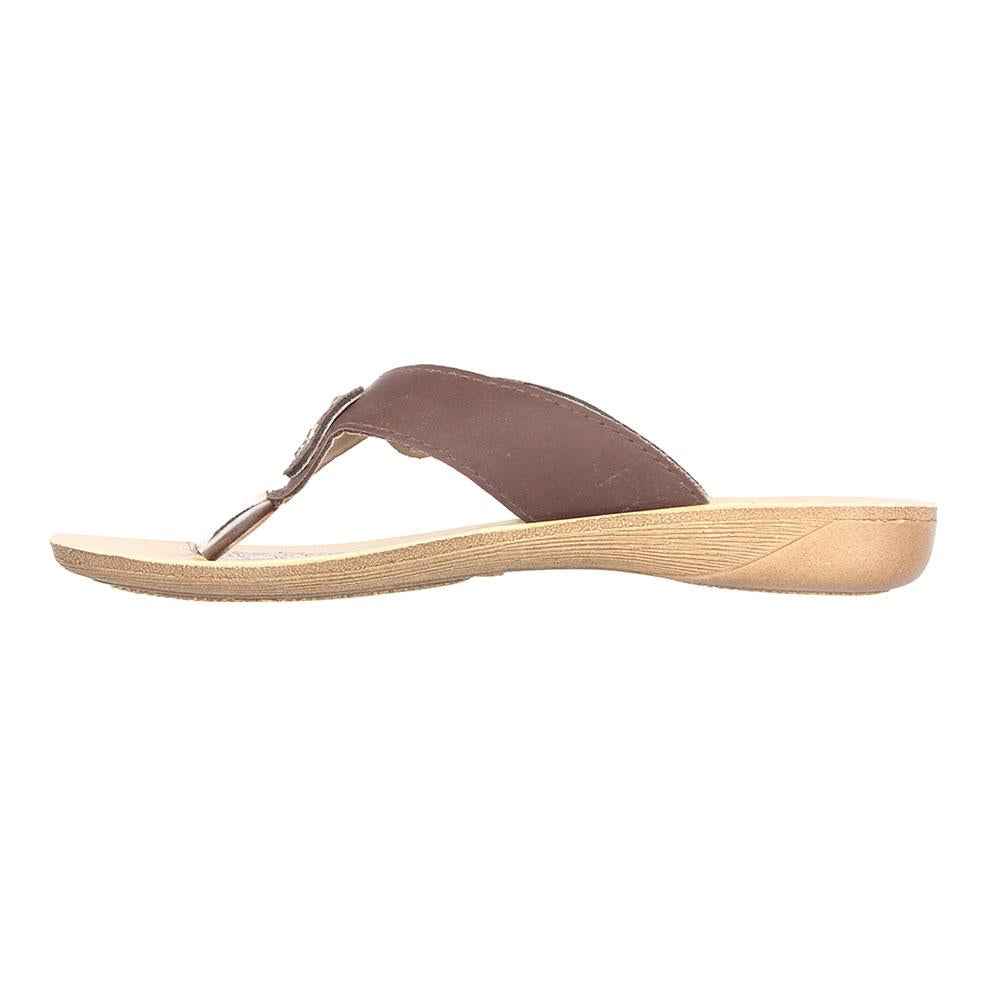 Aerowalk Women Slipper #NB20 - BROWN