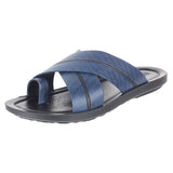 Aerowalk Men Slipper #NV23 - BLUE & BLACK