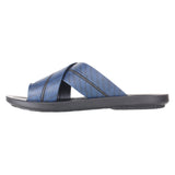 Aerowalk Men Slipper #NV23 - BLUE & BLACK