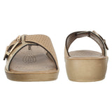 Inblu Women Sandal #PC03 - BEIGE & GOLDEN