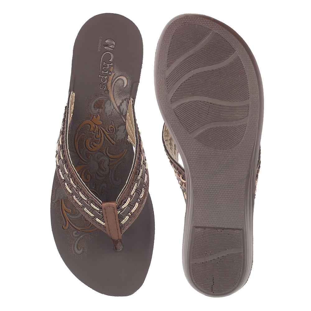 Aerowalk Women Slipper #QT05 - BROWN