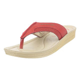 Aerowalk Women Slipper #QZ05 - RED