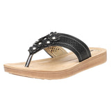 Aerowalk Women Slipper #ZM20 - BLACK