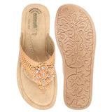 AEROWALK Women Slipper #ZM20 - CAMEL